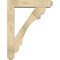 Ekena Millwork Olympic Craftsman Rough Sawn Bracket w/ Offset Brace, Douglas Fir, 6"W x 26"D x 34"H BKT0604X26X34OLY04RDF - alternate 2